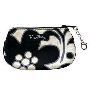 Vera Bradley ID Holder Coin Purse Retired Night and Day Pattern